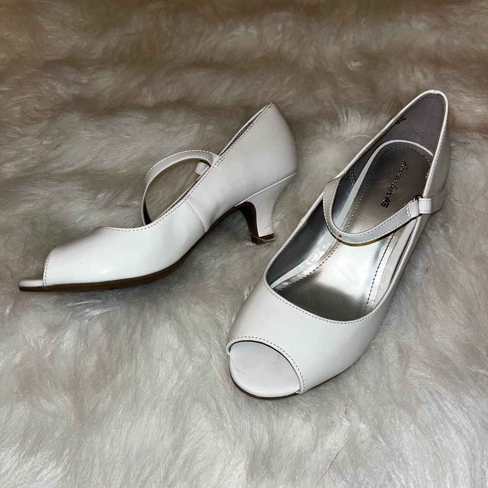 white heels